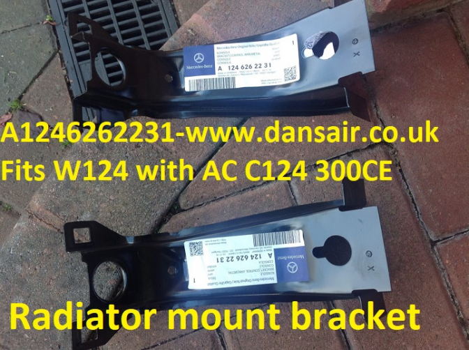 A1246262231 radiator mount bracket replacement