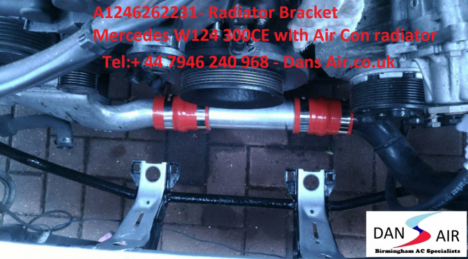 A1246262231 radiator bracket change