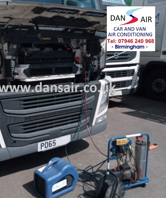 truck air con regas