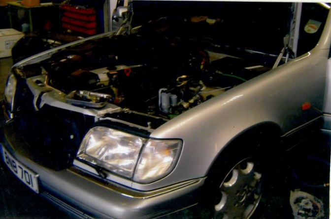 w124 air con specialist install